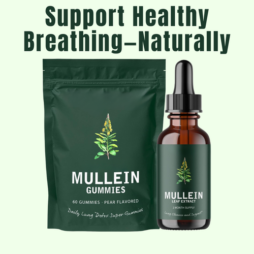 Mullein Lung Detox Duo - Clear Your Airways—Naturally, Powerfully