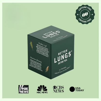Daily Lung Cleanse Detox Tea – Herbal Support for Mucus & Breathing