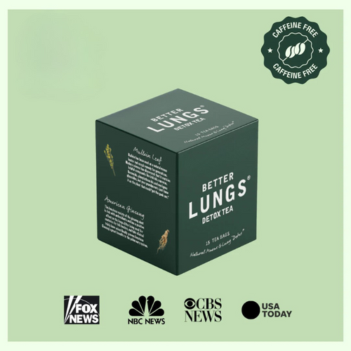 Daily Lung Cleanse Detox Tea – Herbal Support for Mucus & Breathing