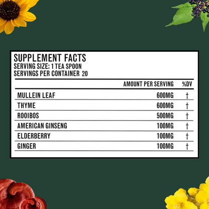 Daily Lung Cleanse Detox Tea – Herbal Support for Mucus & Breathing
