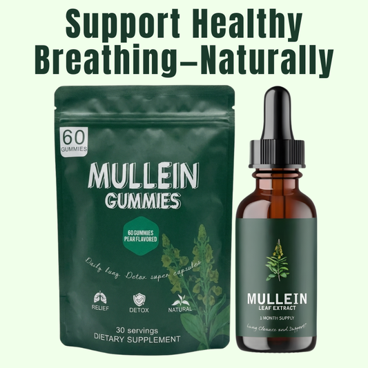 Mullein Lung Detox Duo - Clear Your Airways—Naturally, Powerfully