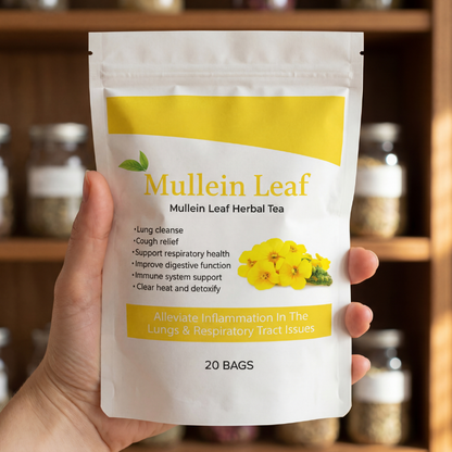 100% Mullein Leaf Herbal Tea (20 Bags)