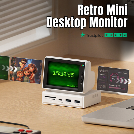 Retro Mini Desktop Monitor